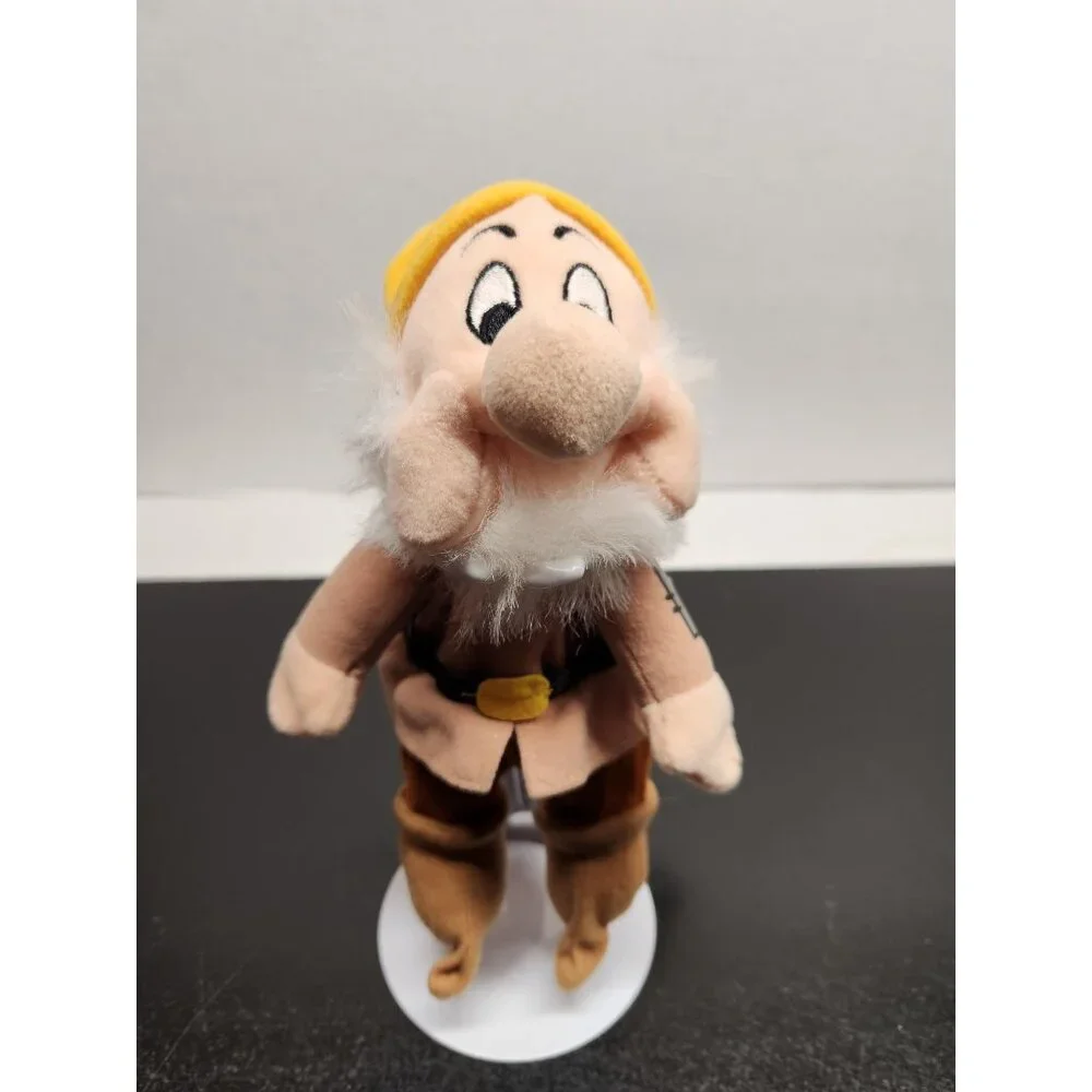 Disney Snow White Sneezy Dwarf Plush Toy 8